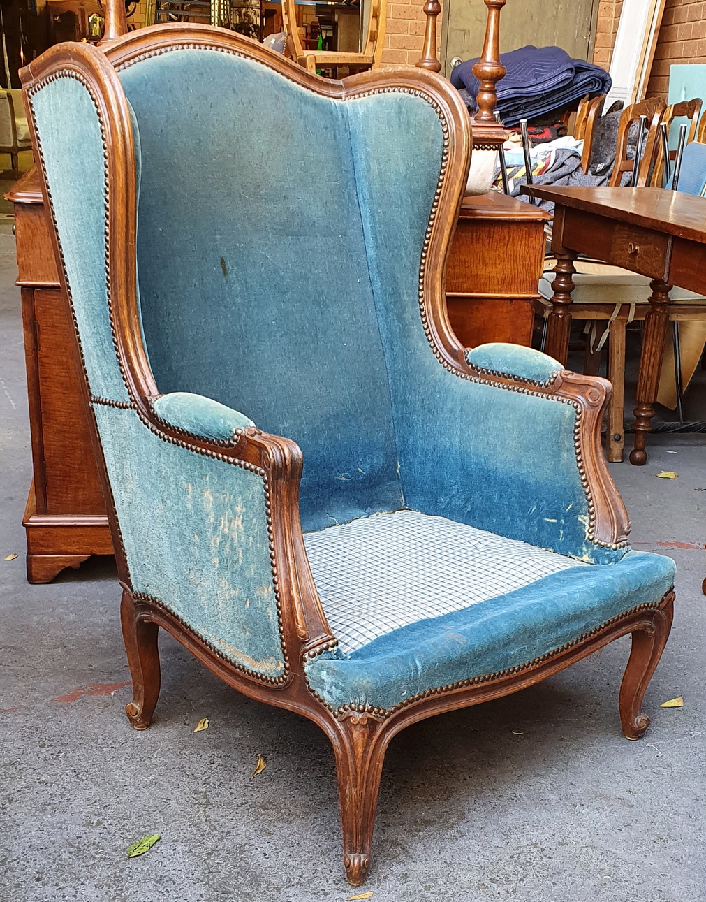 A pair of Louis LXV Library Bergères